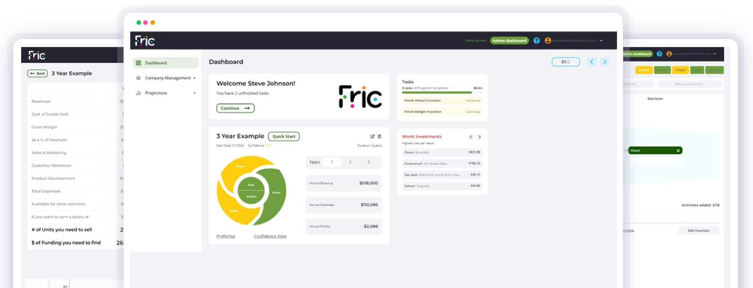 Fric-platform dashboard hero Fric-platform dashboard hero